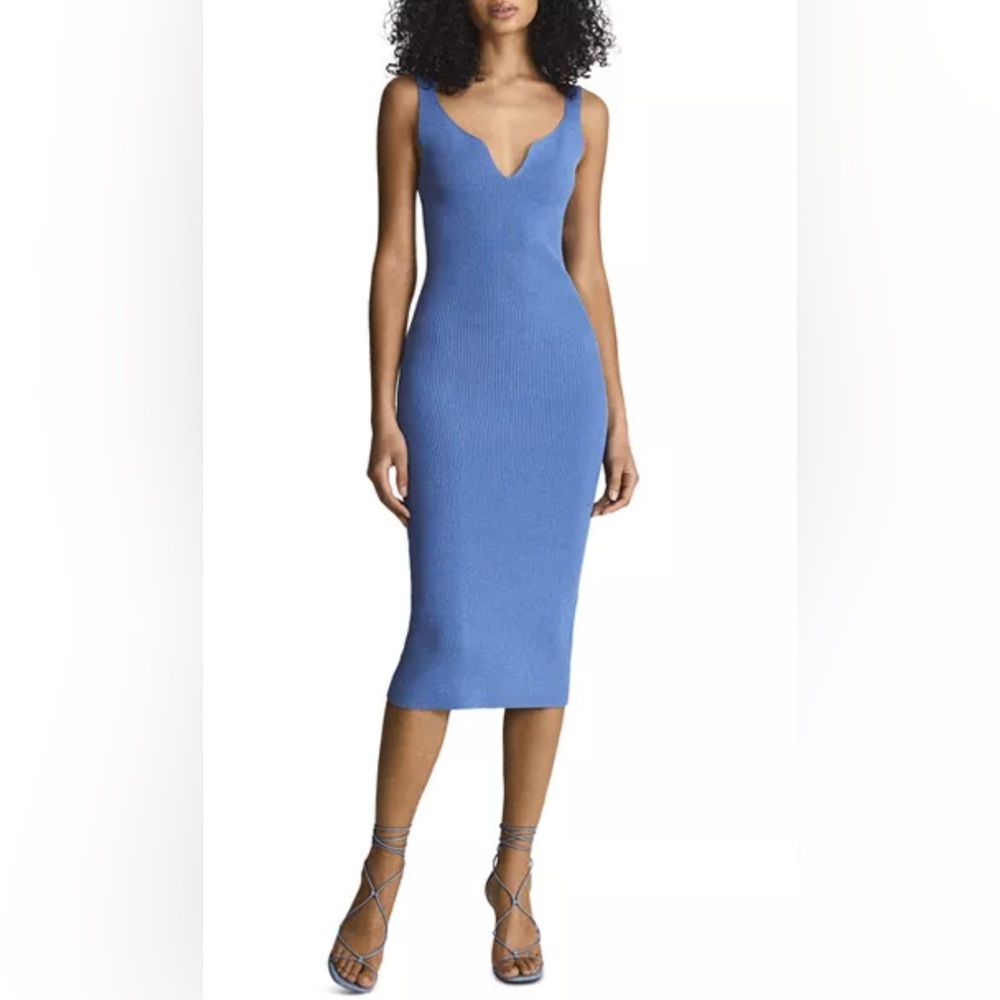 Reiss Dakota Sweetheart Neck Dress